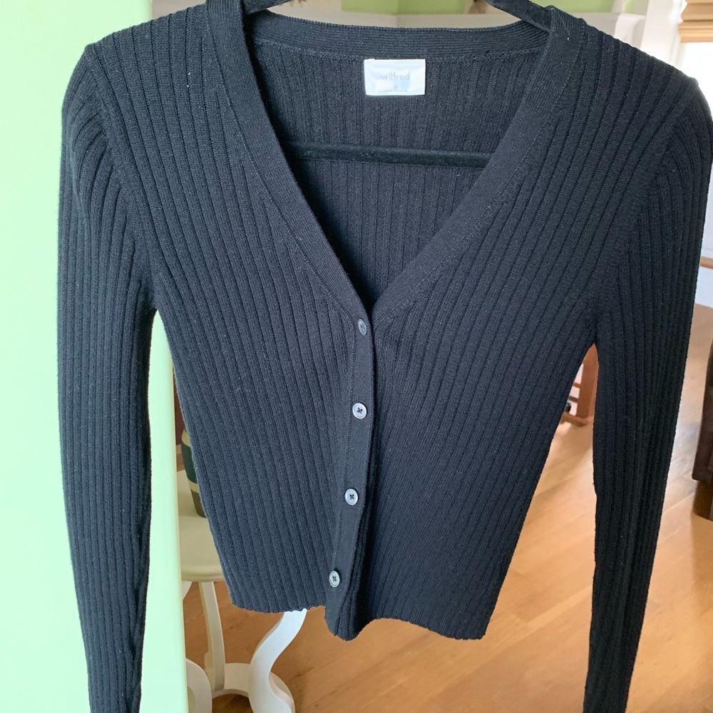 Aritzia Manila Cardigan Merino Wool M